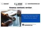 Finance Content Writer: Simplifying Complex Concepts