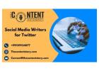 Expert Social Media Writers for Twitter to Amplify Your Voice