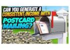 ✅Start Your Home-Based Business: Profitable Postcard Mailing Opportunity