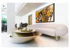 What role does branding play in the interior design of commercial spaces?