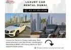 Luxury Car Rental Dubai – Exotic & Premium Cars