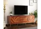 Stylish Wooden TV Unit – Perfect for Your Living Room