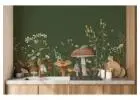 Transform Your Walls with Botanical Mural Wallpaper