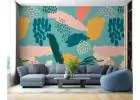 Artistic Vibes with Colourful Abstract Painting Wallpaper Murals
