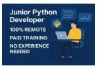 Junior Python Developer - Paid Training, No Experience Needed
