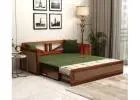 Stylish Convertible Sofa Cum Double Bed – Space Saver