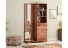Designer Dressing Table with Mirror | Wooden Dressing Table for Bedroom