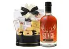 Exclusive Bourbon Whiskey Gift Baskets Set