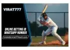 Online Cricket ID WhatsApp Number for Non-Stop Cricket Betting Action
