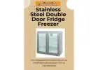 Stainless Steel Double Door Fridge Freezer