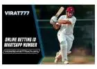 Reliable Online Cricket ID WhatsApp Number for daily Cricket Tips