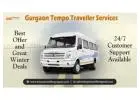 What Factors Affect Tempo Traveller Rate per Km in Gurgaon?