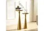 Designer Side Tables with Premium Finishes & Contemporary Style