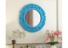 Antique-Style Wall Mirror – Vintage Charm Meets Modern Elegance