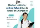 Doctor’s Note Template for Airline Ticket Refund