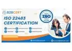 ISO 22483 Certification in California