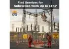 Substation work up to 33kv