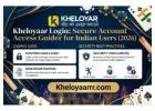 Kheloyaar Login: Secure Account Access Guide for Indian Users (2026)
