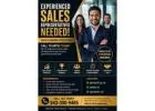 Experienced Sales Representatives Needed – High Earning Potential – Call to Apply
