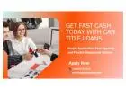 Get Fast Cash With Car Title Loans British Columbia