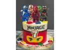 Cartoon Theme Cake for Kids Birthday | Thebakistry.com