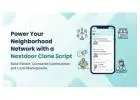Power Your Neighborhood Network with a Nextdoor Clone Script