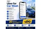 Zipprr Uber for Car Wash – Ready-Made Car Wash Startup Solution from $490