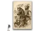 Buy Shivaji Maharaj Portrait Sketch at Posterphotography.com
