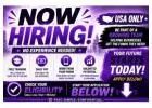 US NOW HIRING (USA)