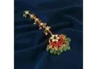 Beautiful Kundan Maang Tikka - Elegant Bridal Accessory