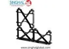 Resilient Plastic Frame For Underground Ducts