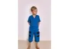 Night Dress for Kids Boys by Ulta Pulta | Soft & Comfortable Organic Cotton Sleepwear