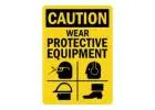 PPE Signs for Personal Protective Equipment Requirements | StickerJet
