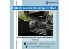 Black Granite Worktop Kitchen | +44 020 83685555 | DialAWorkTop
