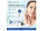 Tretinoin Cream 0.05% for Acne and Skin Renewal