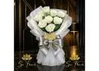 How does same-day flower delivery work in Delhi?
