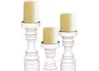 Shop for a Decorative Wooden Pillar Candle Holder With Timeless Appeal – Perilla Home