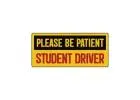 Student Driver Sticker for New Drivers | StickerJet