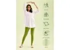 Ankle Length Leggings by Go Colors – Everyday Comfort & Versatile Style