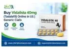 Buy Vidalista 40mg (Tadalafil) Online In US | Generic Cialis