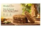 Buy Cow Dung Cake Online from Shop for Cows
