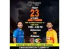 Diamond Exchange: Afghanistan vs Zimbabwe Final ODI Match Updates Today