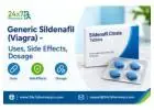 Generic Sildenafil (Viagra) - Uses, Side Effects, Dosage